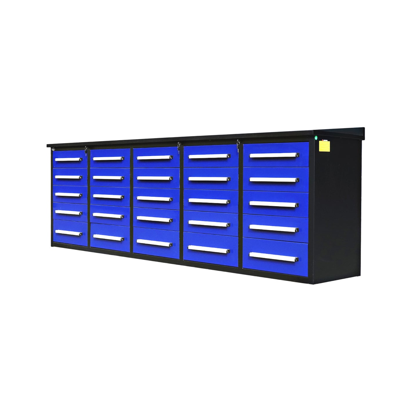 10' Heavy Duty Workbench with 25 Drawers#color_blue