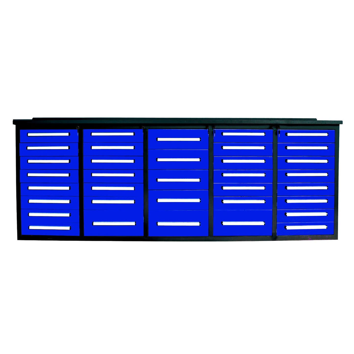 10ft Workbench Storage Cabinet with 35 Drawers