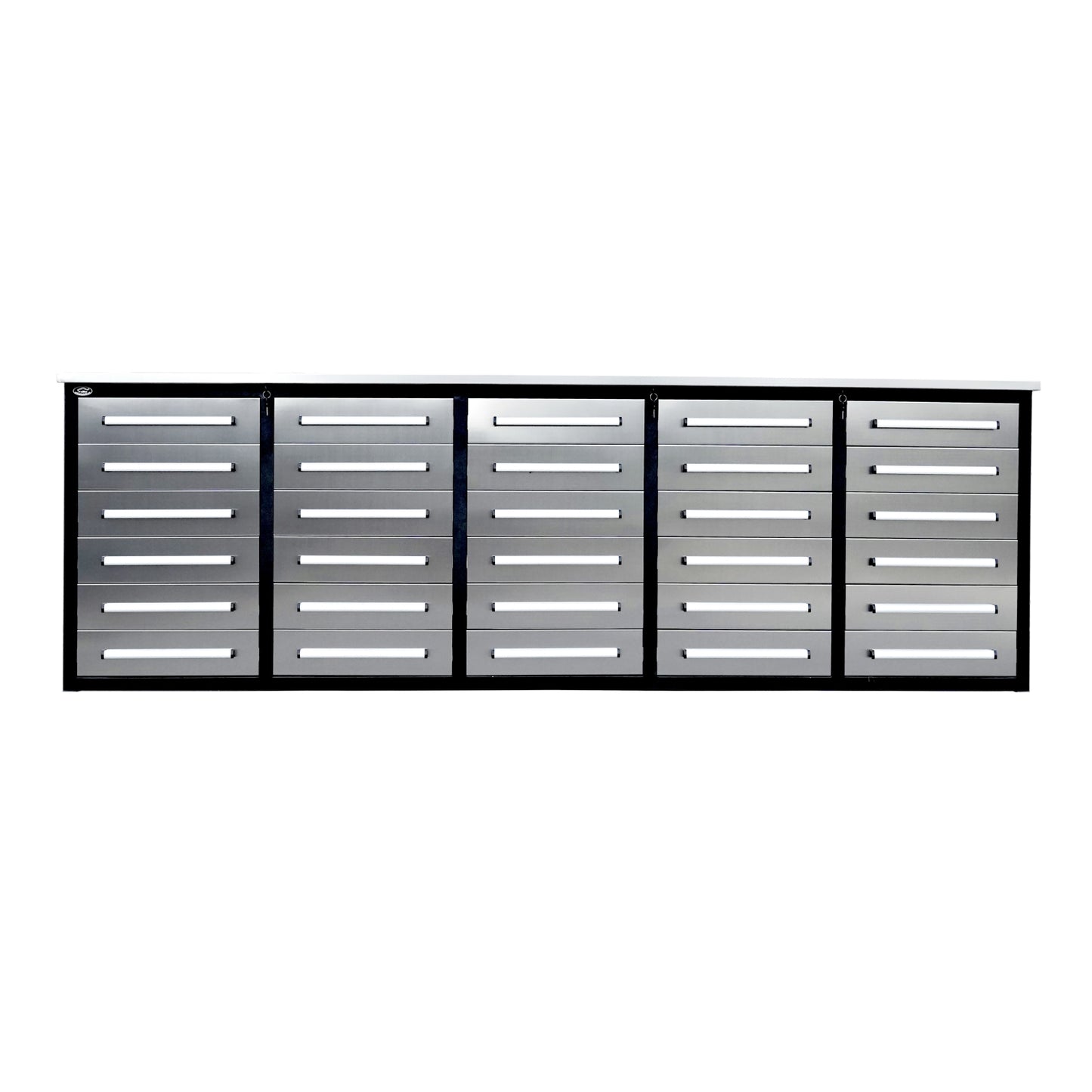 10ft Workbench Storage Cabinet with 30 Drawers