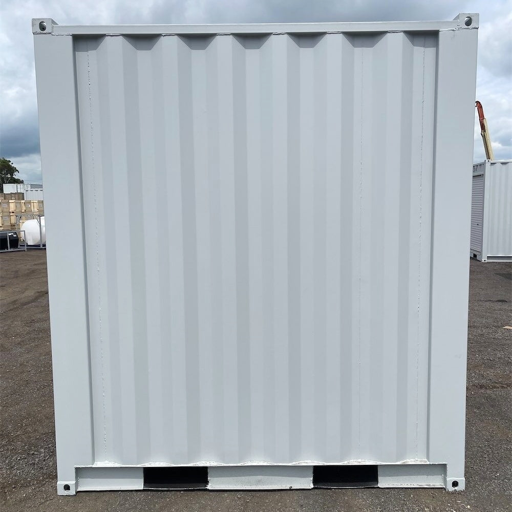 12' Small Cubic Shipping Container, Rollup Door#color_grey