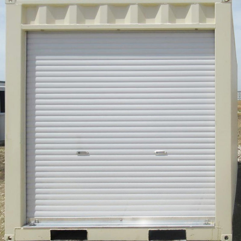12' Small Cubic Shipping Container, Rollup Door