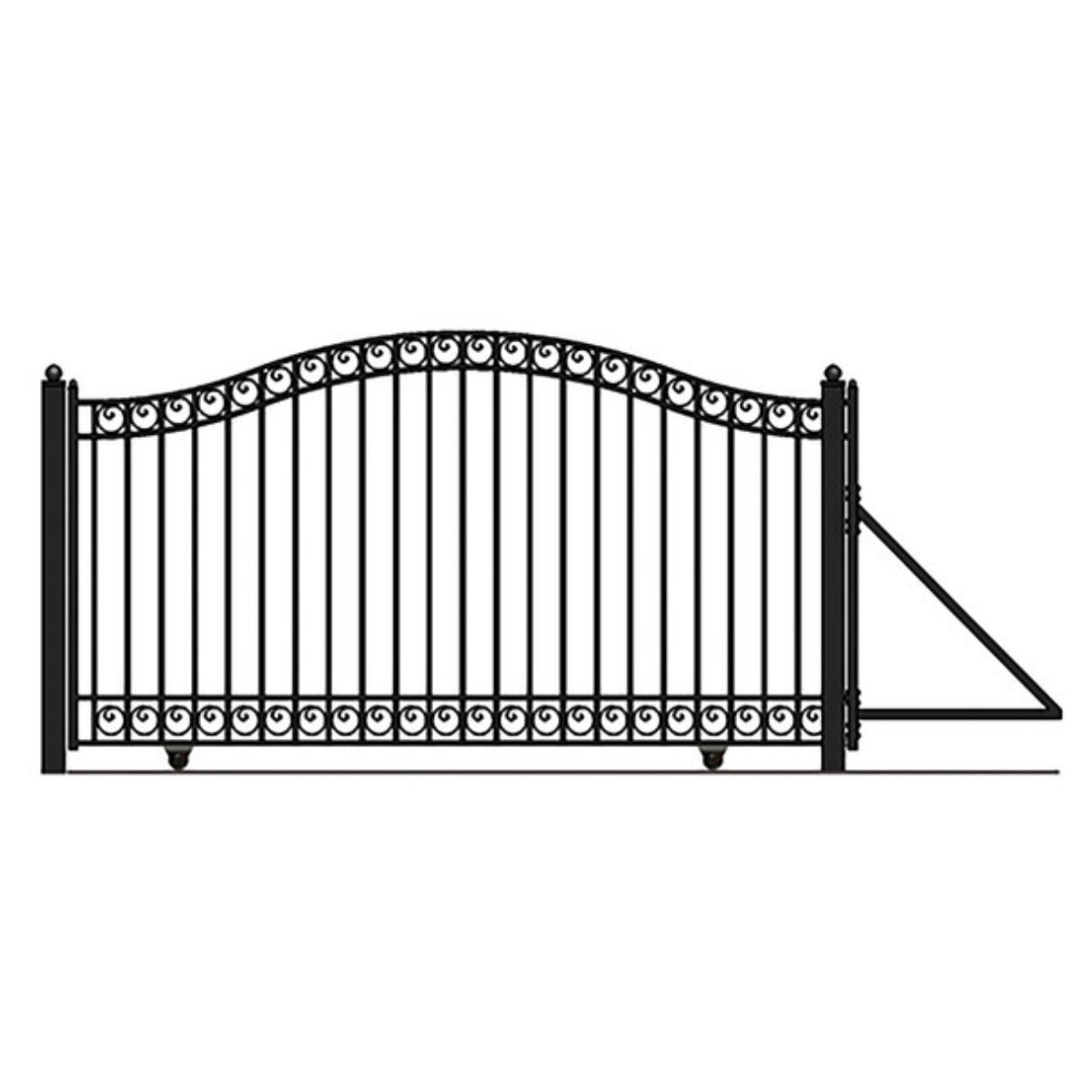 12x6ft-Steel-Sliding-Driveway-Gate-Dublin-Style