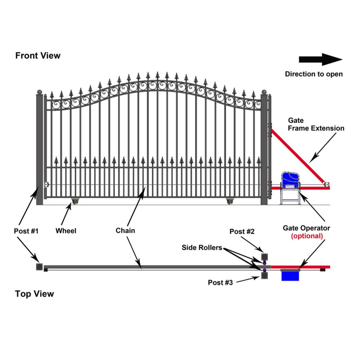 12x6ft-Steel-Sliding-Driveway-Gate-Dublin-Style