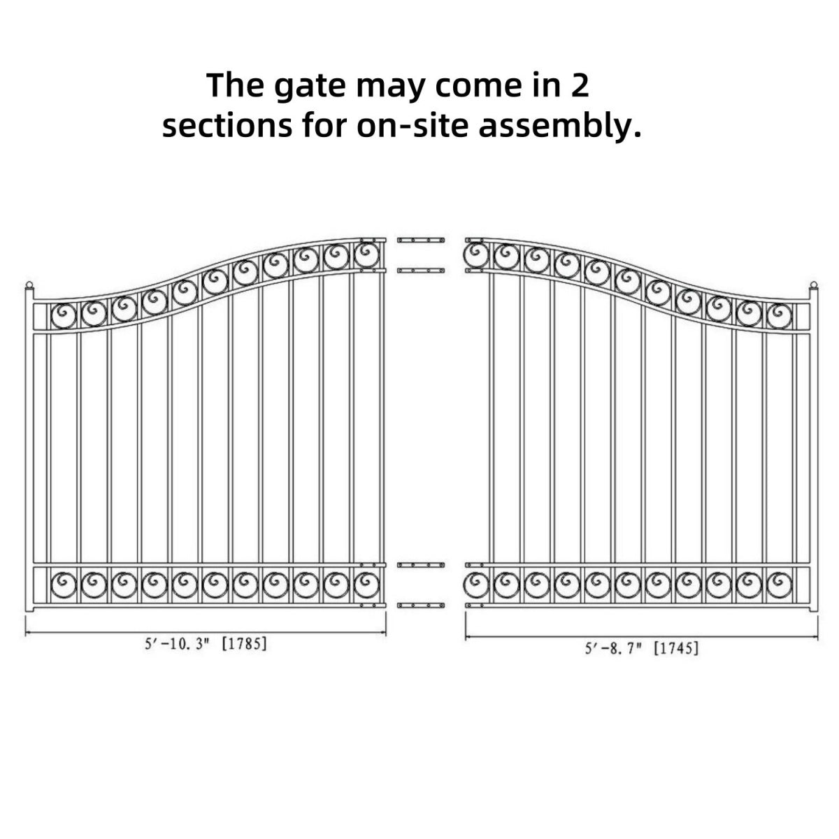 12x6ft-Steel-Sliding-Driveway-Gate-Dublin-Style