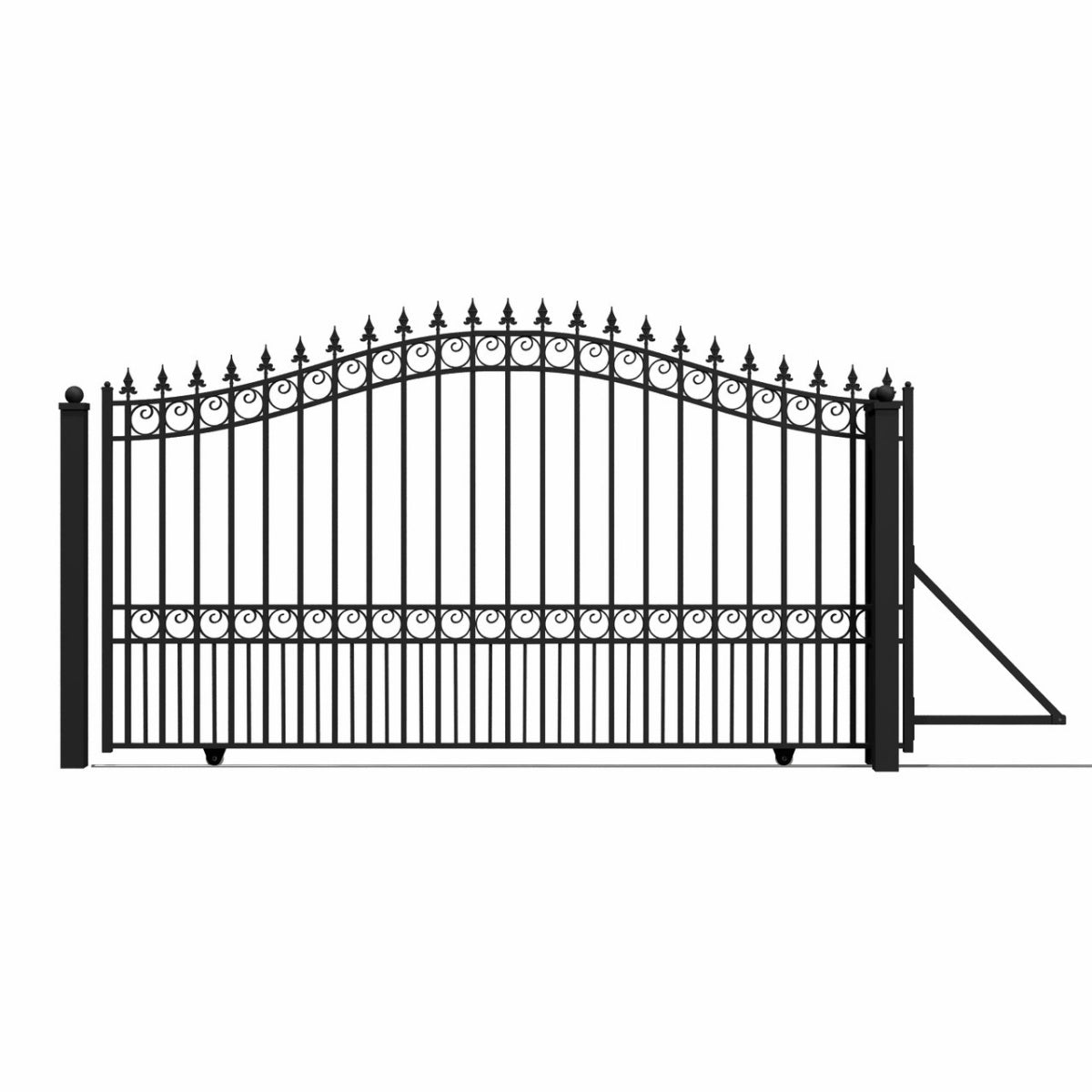 12x6ft-Steel-Sliding-Driveway-Gate-London-Style