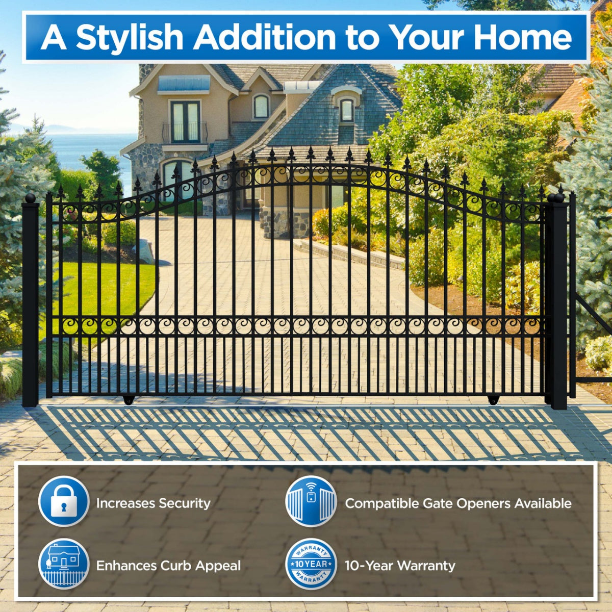 12x6ft-Steel-Sliding-Driveway-Gate-London-Style