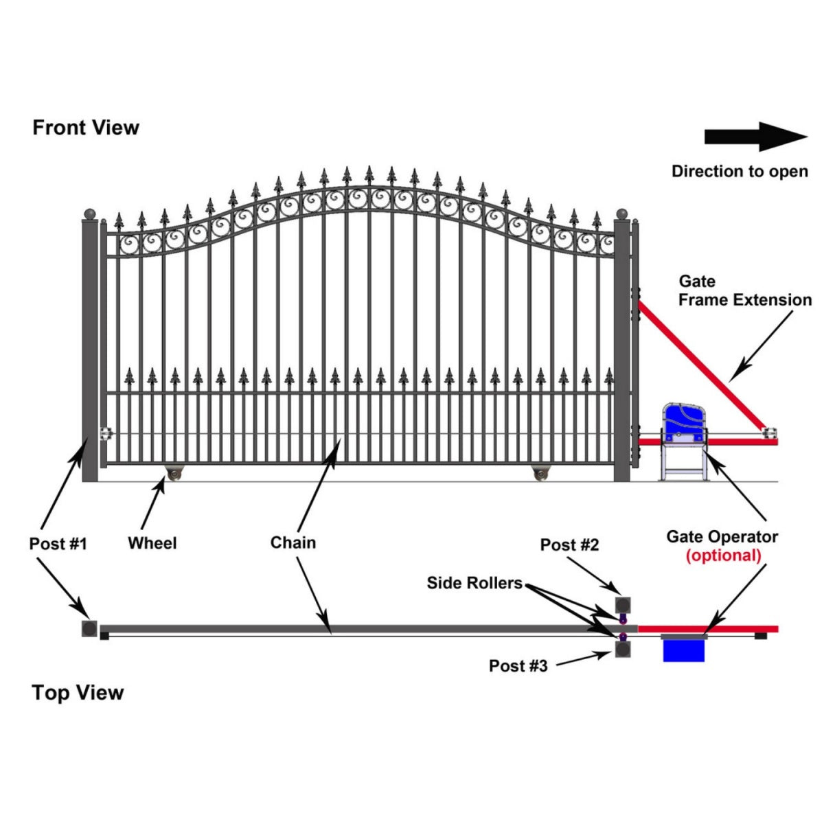 12x6ft-Steel-Sliding-Driveway-Gate-London-Style