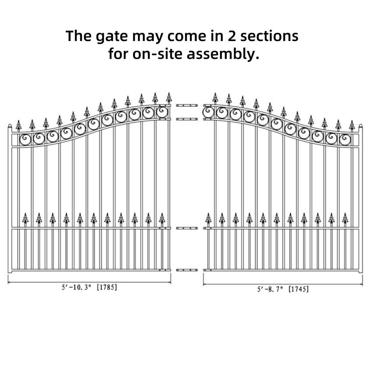 12x6ft-Steel-Sliding-Driveway-Gate-London-Style