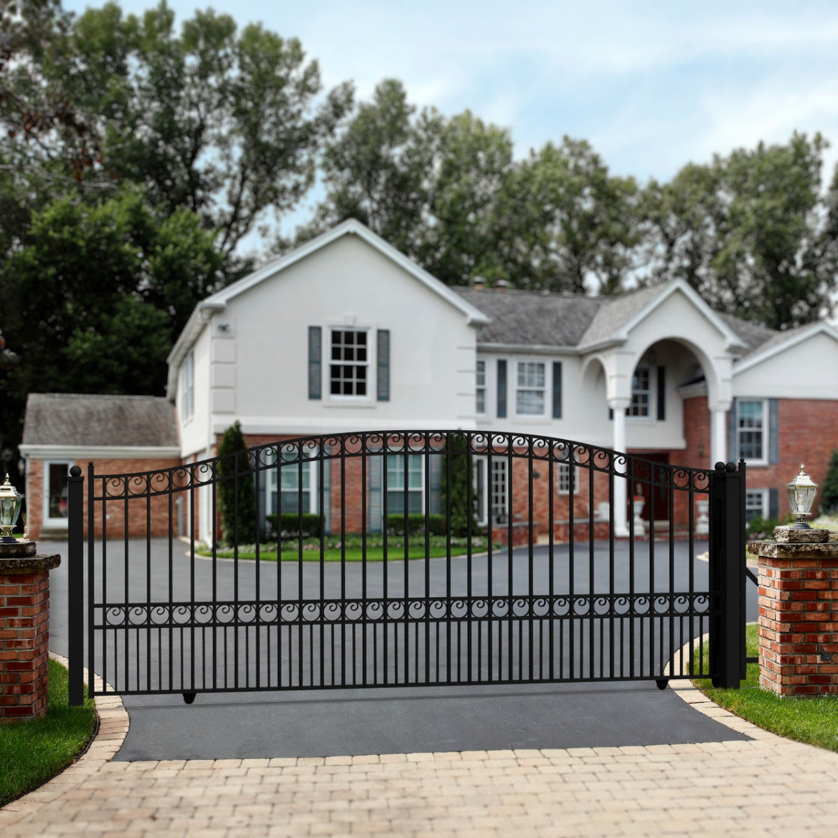12x6ft-Steel-Sliding-Driveway-Gate-Paris-Style