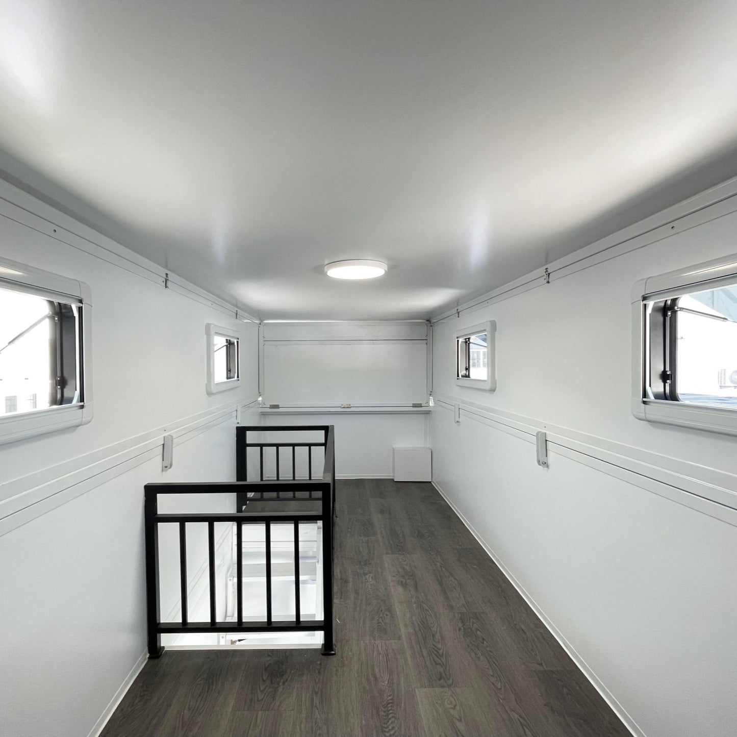 17x7 ft Tiny House with Lift Loft