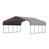 20x20 ft Metal Garage Carport