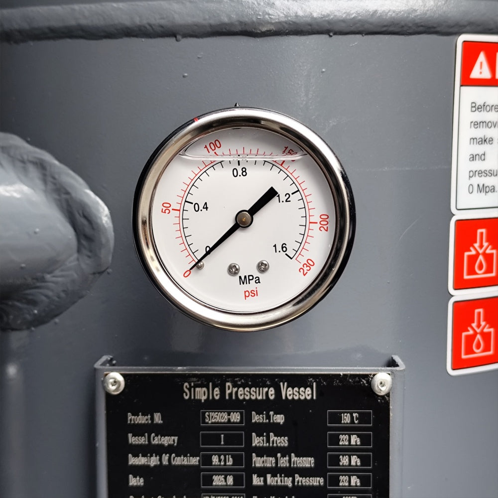 219CFM 50HP Rotary Screw Air Compressor – 125 PSI, 460V 3-Phase