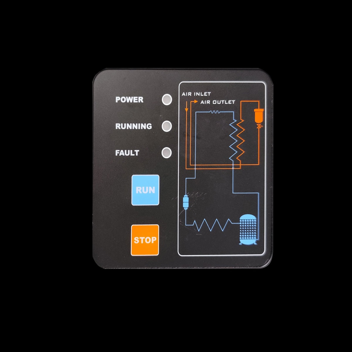 240CFM Refrigerated Air Dryer 3Phase 460V For Air Compressor