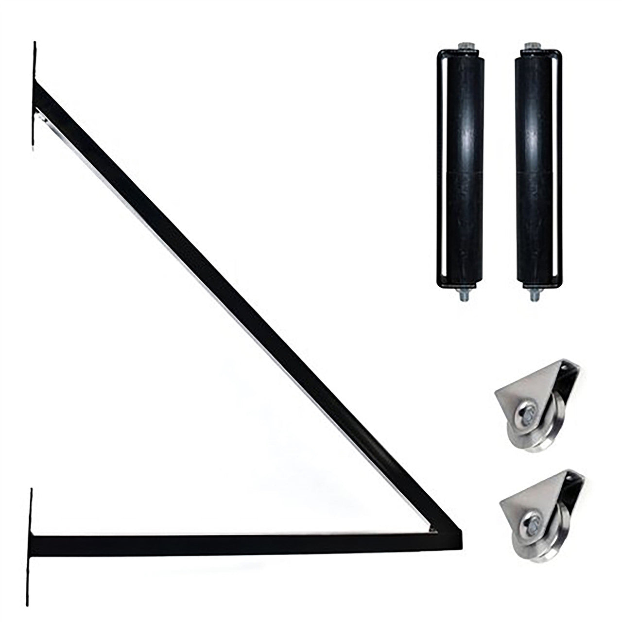 25ft Steel Sliding Driveway Gate with 5ft Pedestrian-MADRID Style