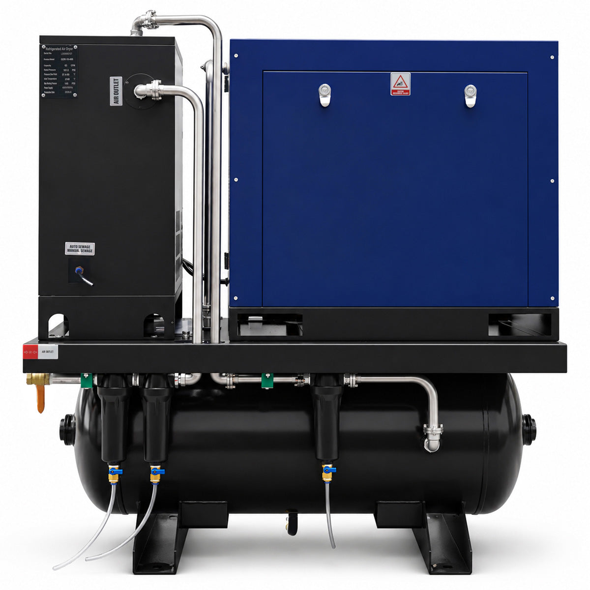 34CFM-10HPRotary-Screw-Air-Compressor-with-Dryer