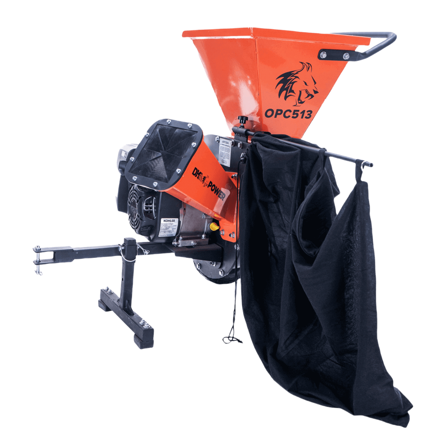 3" 6.5 Hp 196cc Disk Chipper Shredder With Chip Bag
