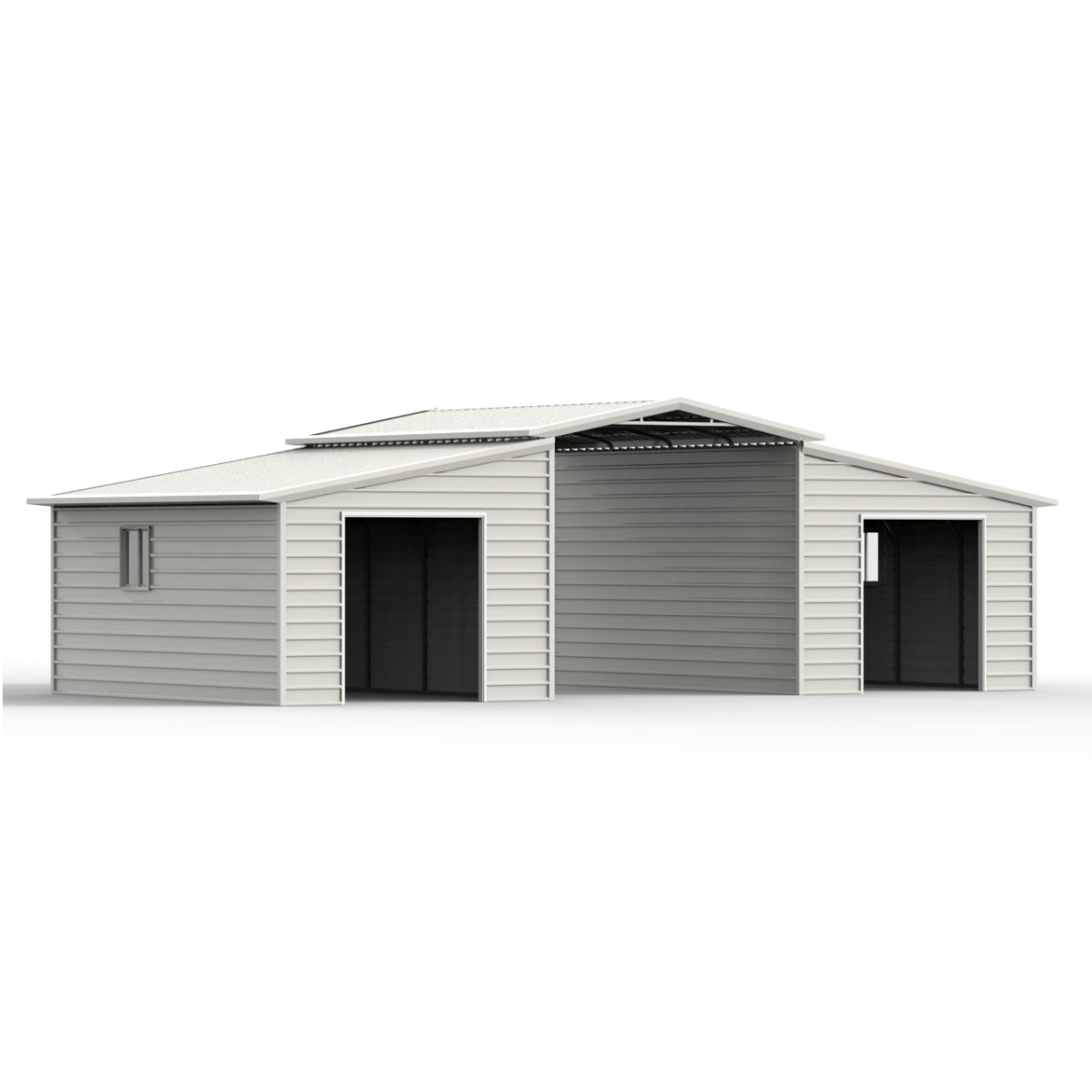 40' x 20' Raised Center Aisle Barn