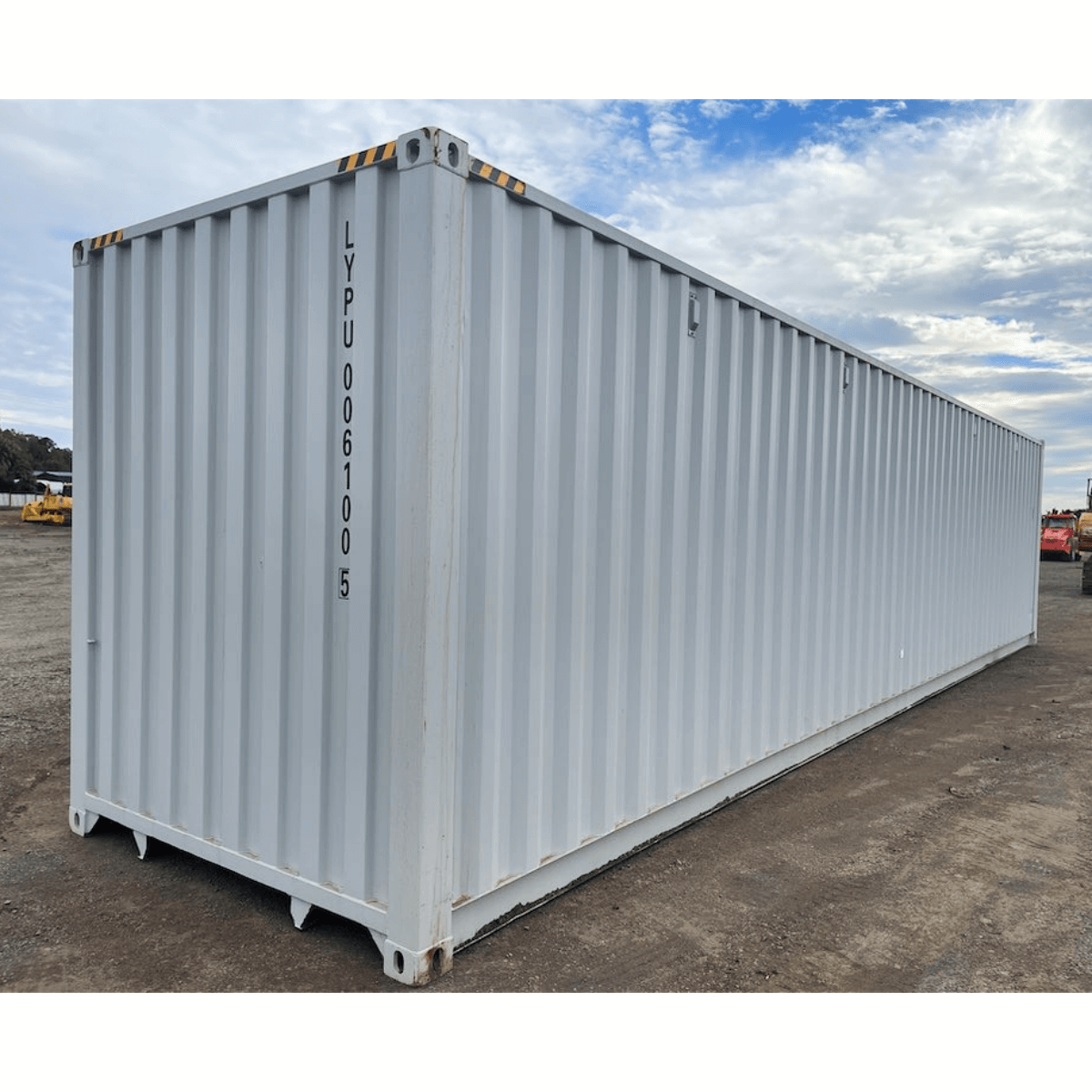 40ft High Cube Container with 2 Side Doors#Color_light grey