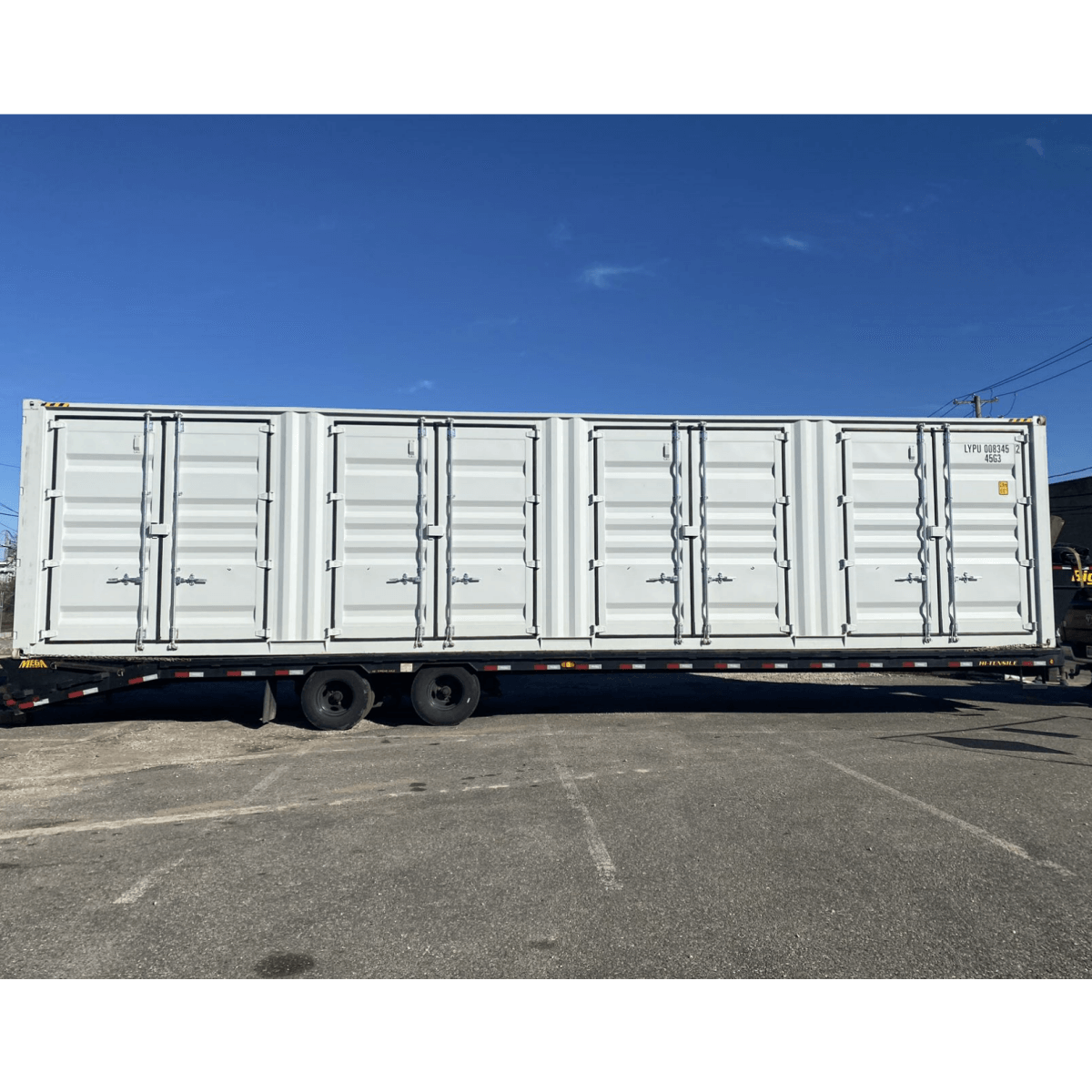 40ft High Cube Container with 4 Side Doors