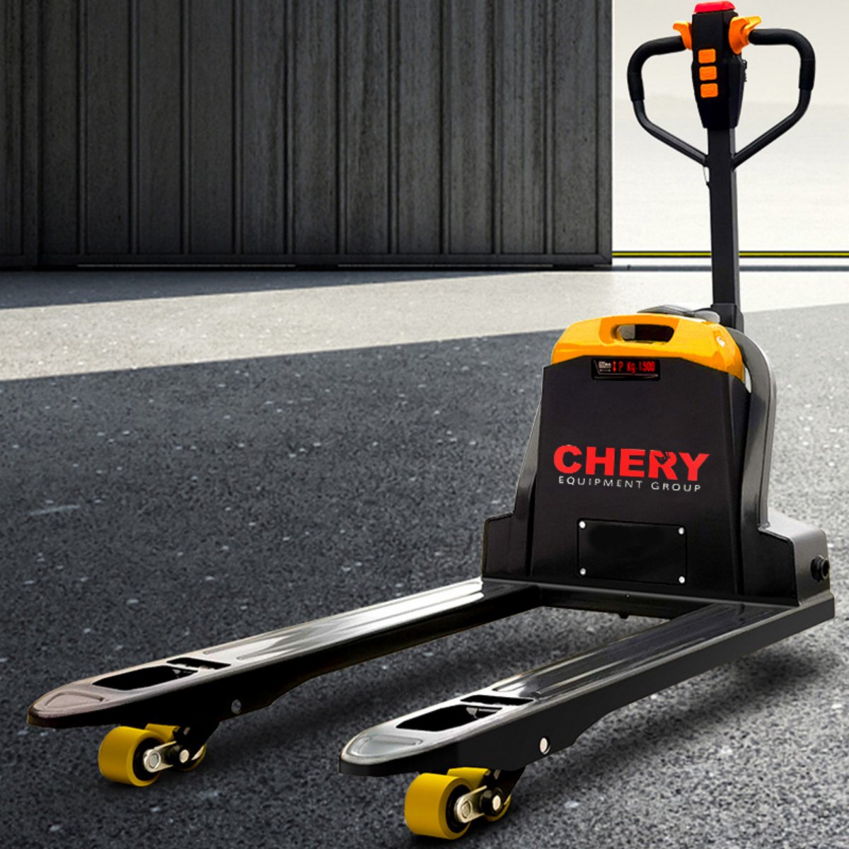 4400lbs Electric Pallet Jack, 45"x27" Fork, 48V 20Ah Removable Battery