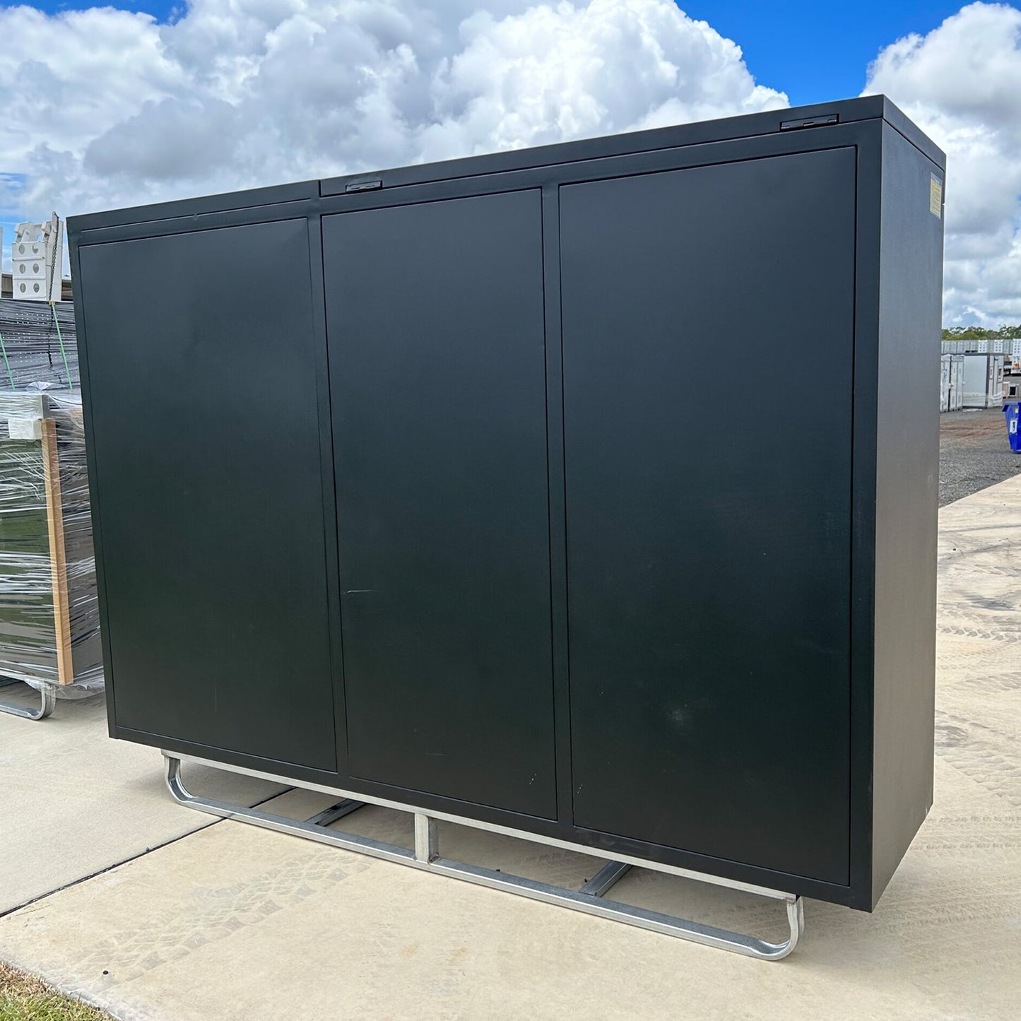 7ft Garage Storage Cabinet (35 Drawers & 1 Cabinet)#color_silver
