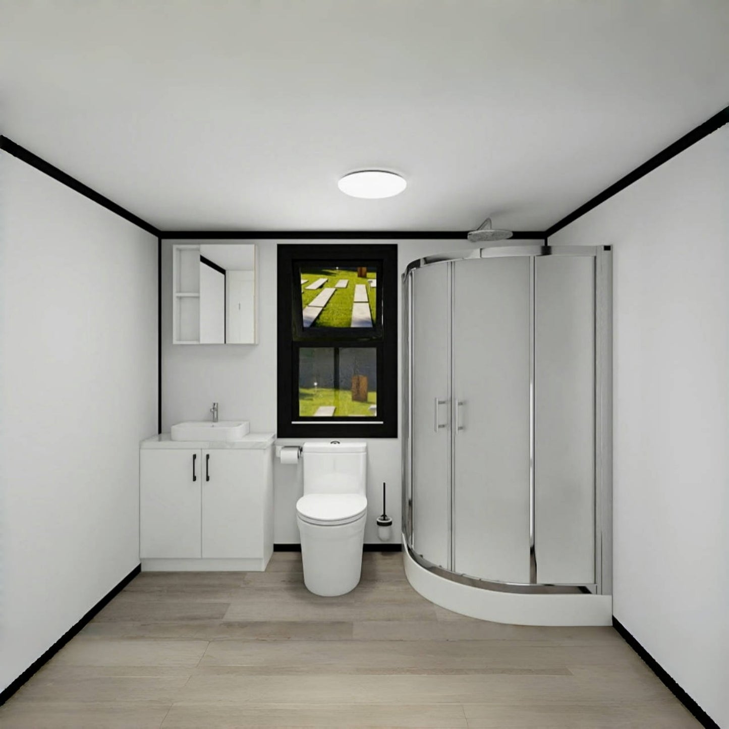 7ft x 20ft Mobile Studio with Extended Space