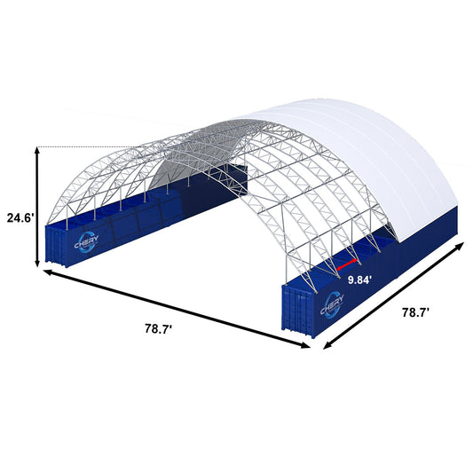 80x80 canopy shelter-dimension