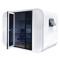 Modern Tiny Office Apple Cabin 10ft
