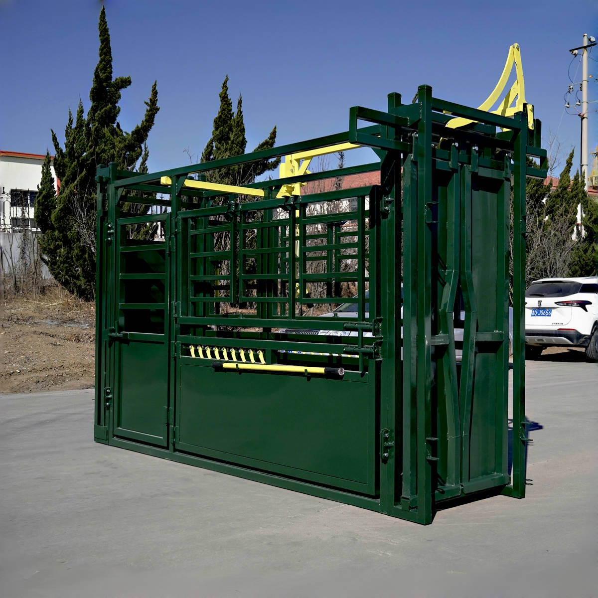 Cattle Work Chute Manual Headgate