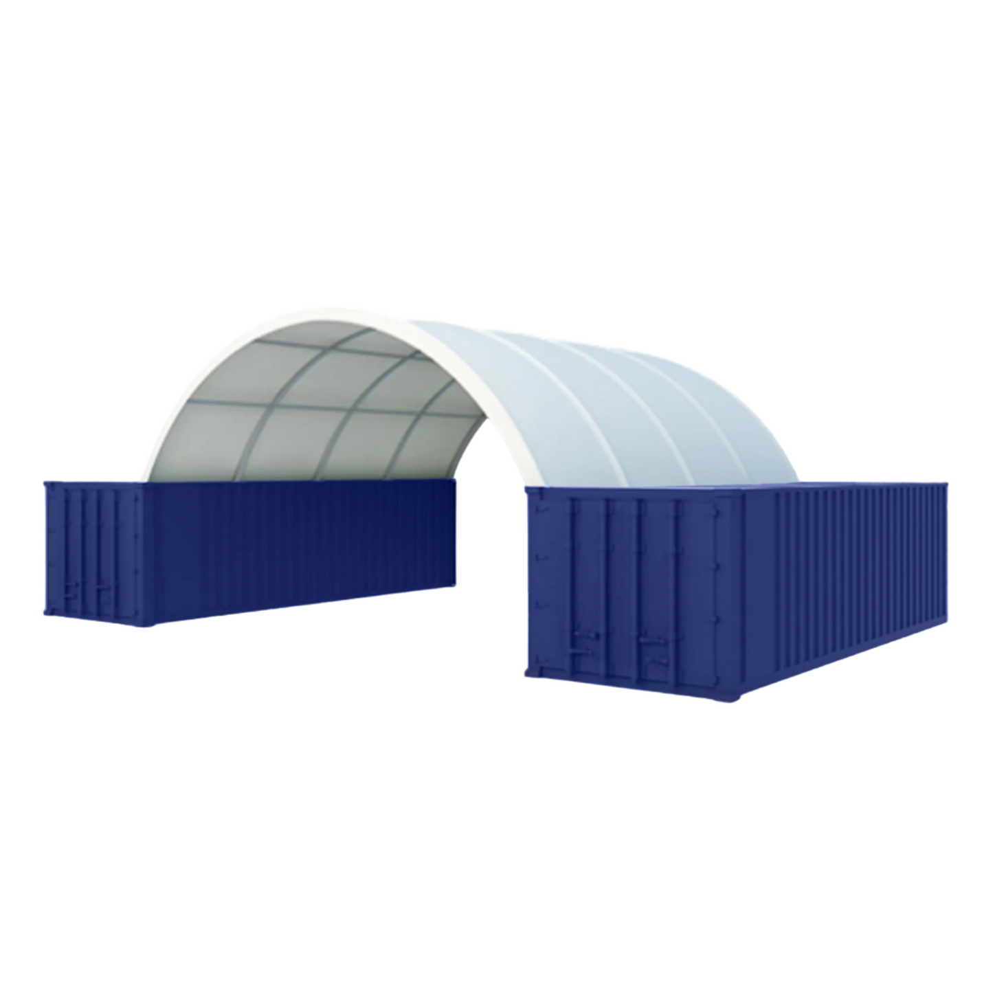 Gold Mountain Shipping Container Canopy Shelter 20'x20'