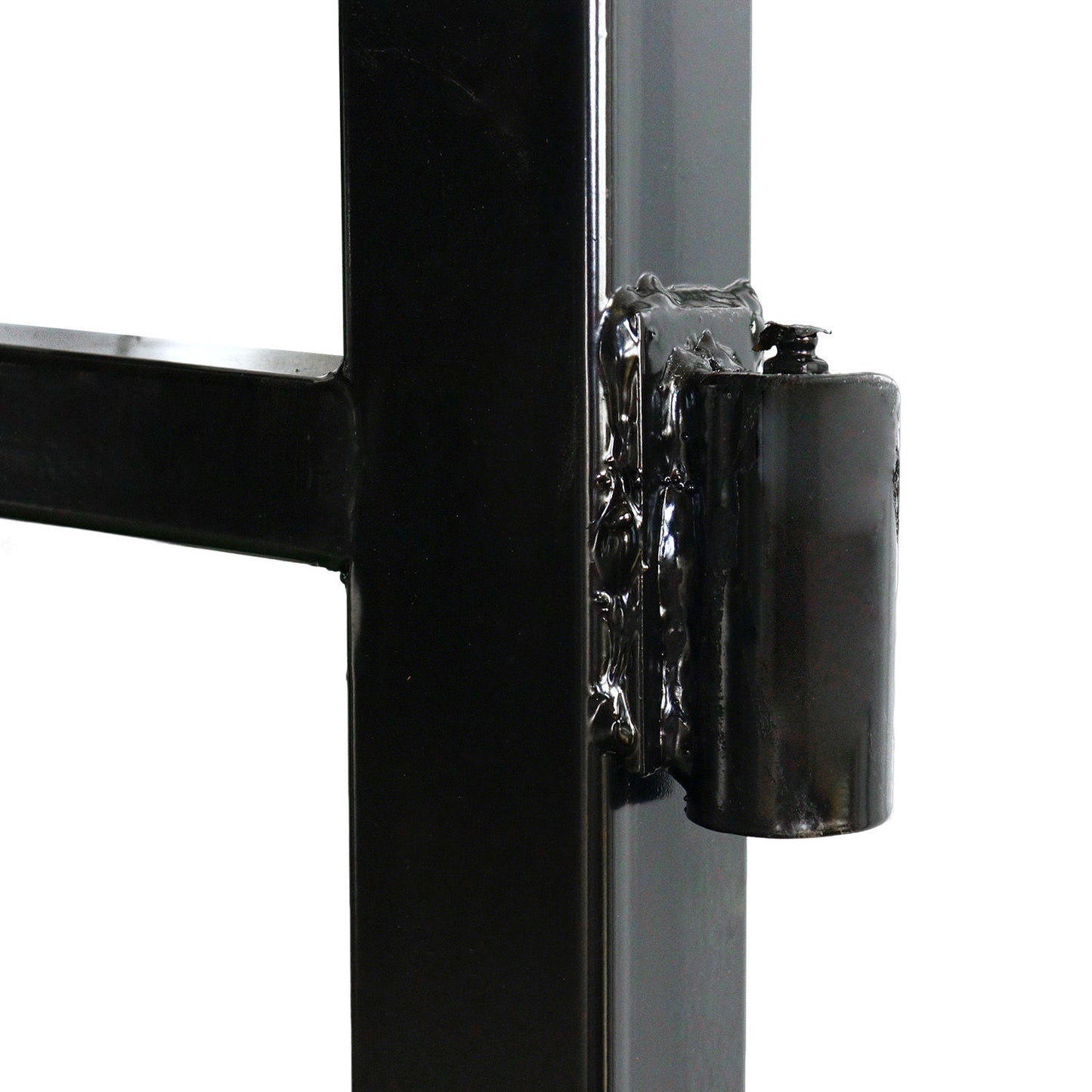 Detail of gate hinges
