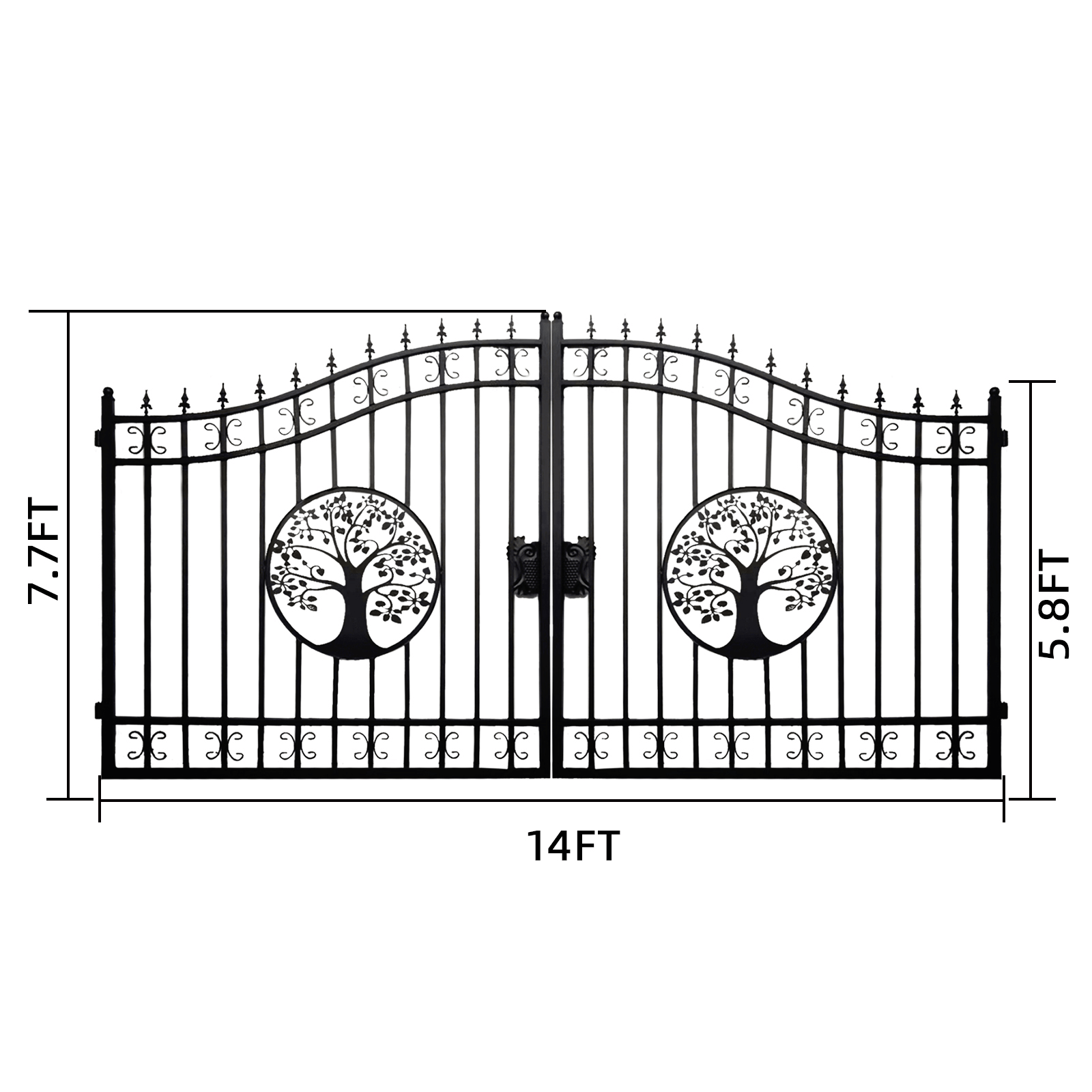 Iron Gate for Driveway