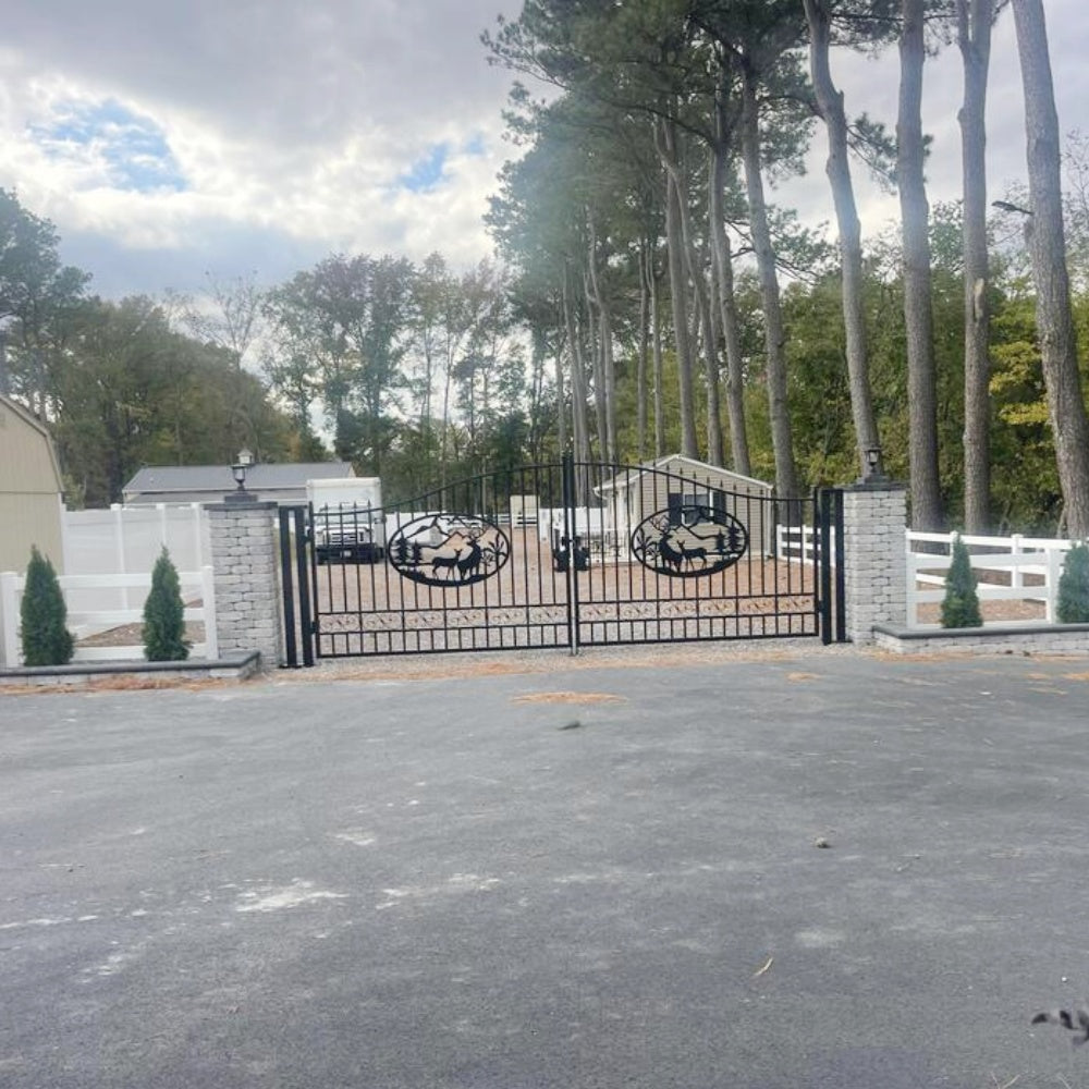 Iron Gate for Driveway application occasion