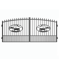 Iron Gate for Driveway #design_Ox