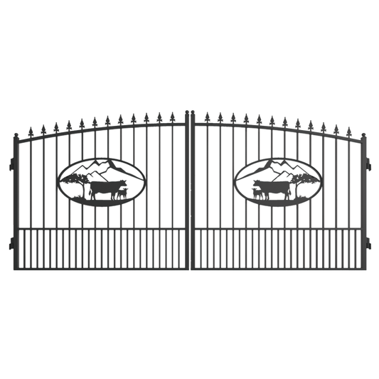 Iron Gate for Driveway #design_Ox