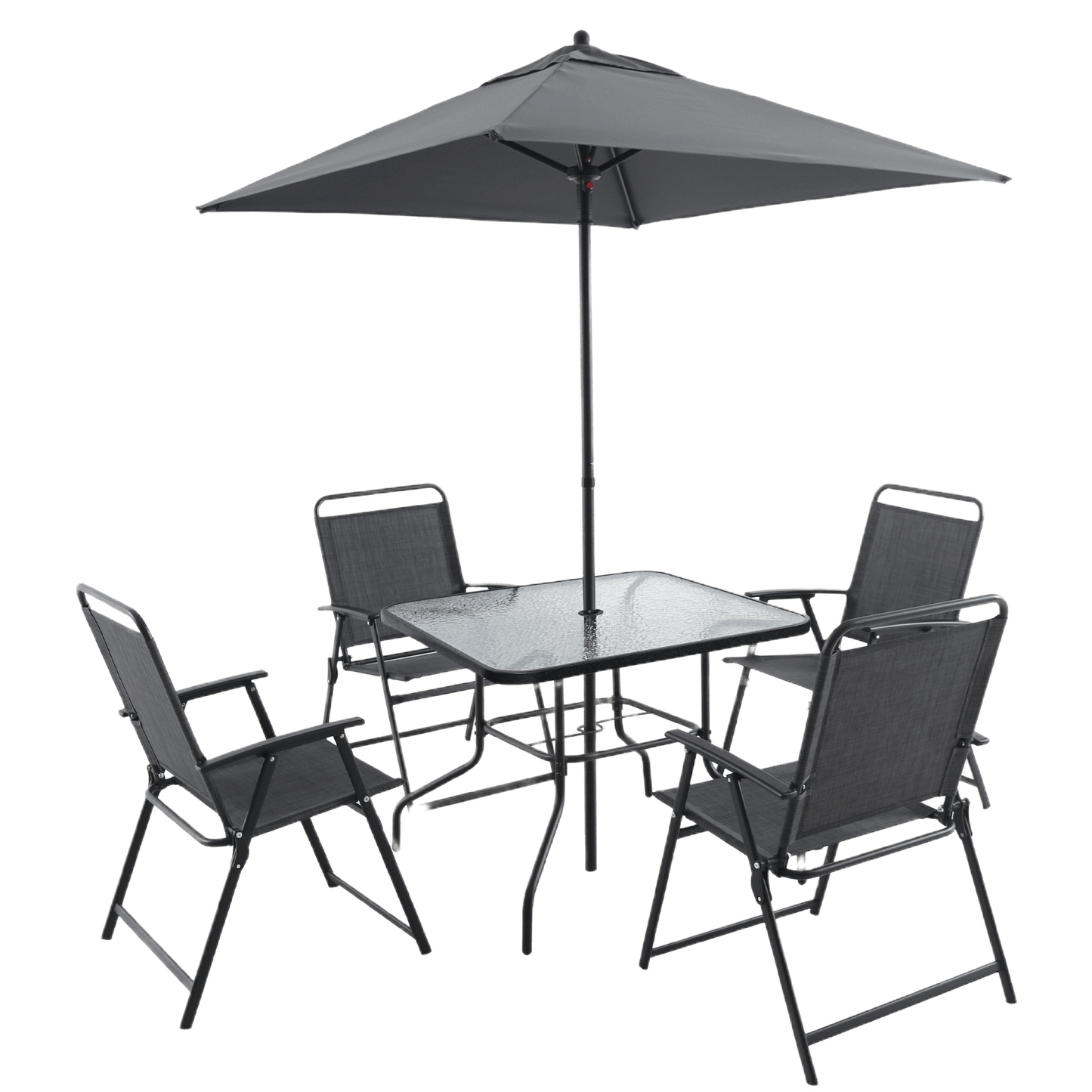 Chery Industrial Sling Folding Dining Set