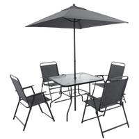 Chery Industrial Sling Folding Dining Set
