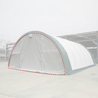 Front/Rear Panel with Roll-up Door for W30'xL85'xH15' Storage Shelter