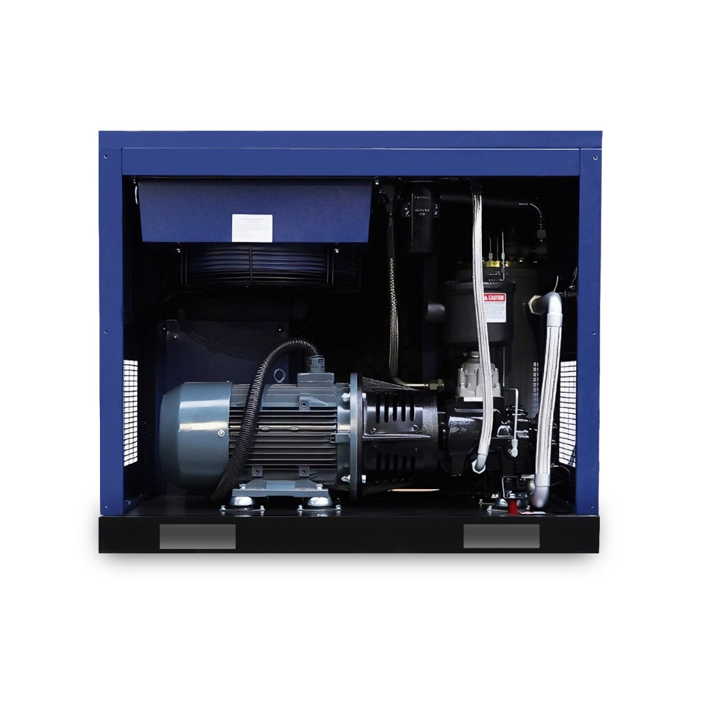 20HP Rotary Screw Air Compressor, 74CFM, 125PSI, 230V 3PHASE 60HZ