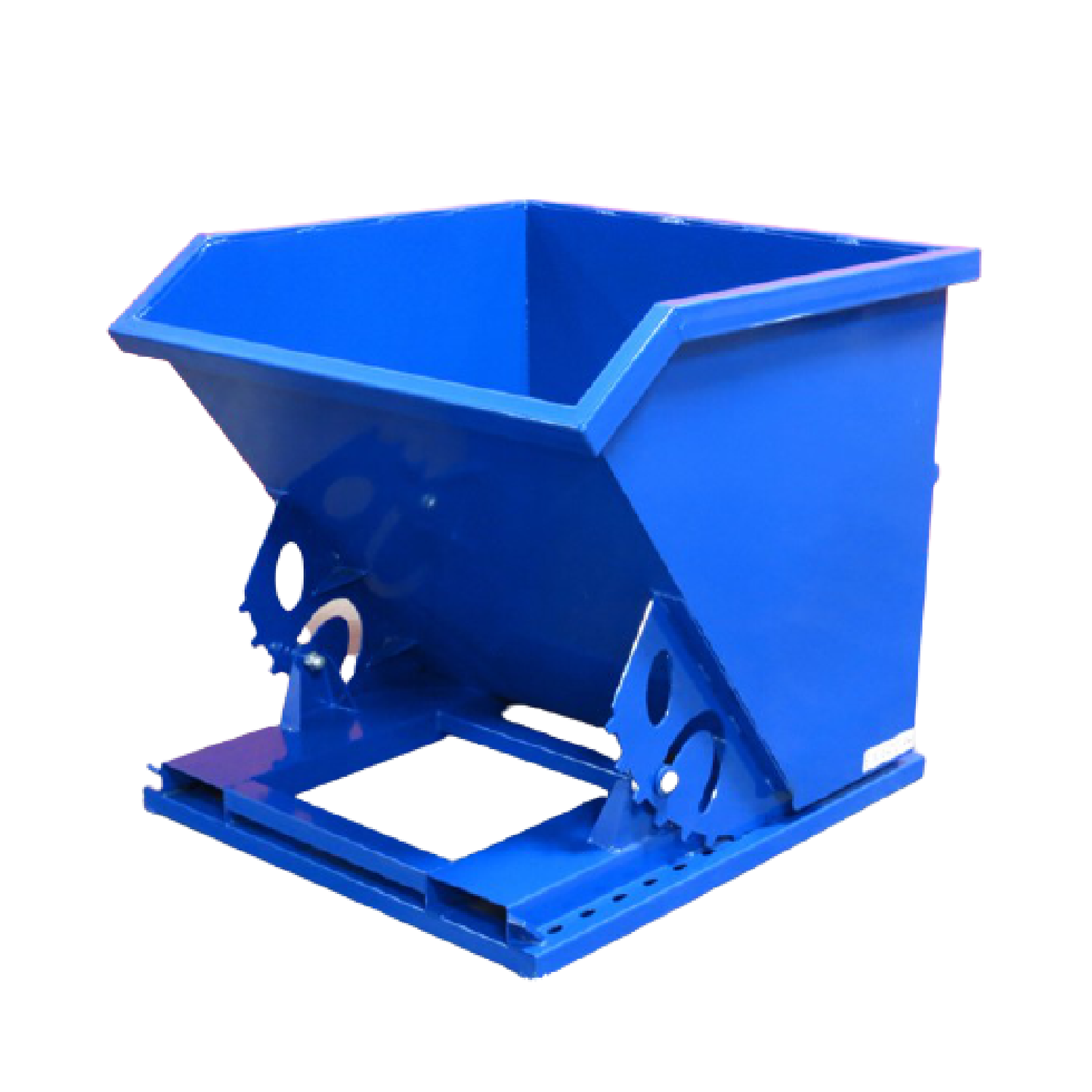 Greatbear Self Dumping Hopper - 1.5 Cubic Yard#color_blue