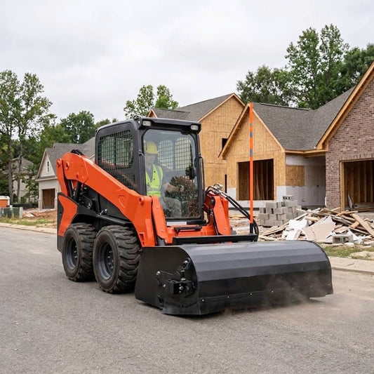 Greatbear Skid Steer 72 Rotary Broom