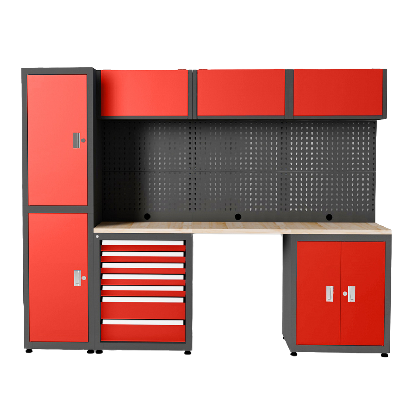 Heavy Duty Ready-to-assemble Steel Garage Storage System 108E