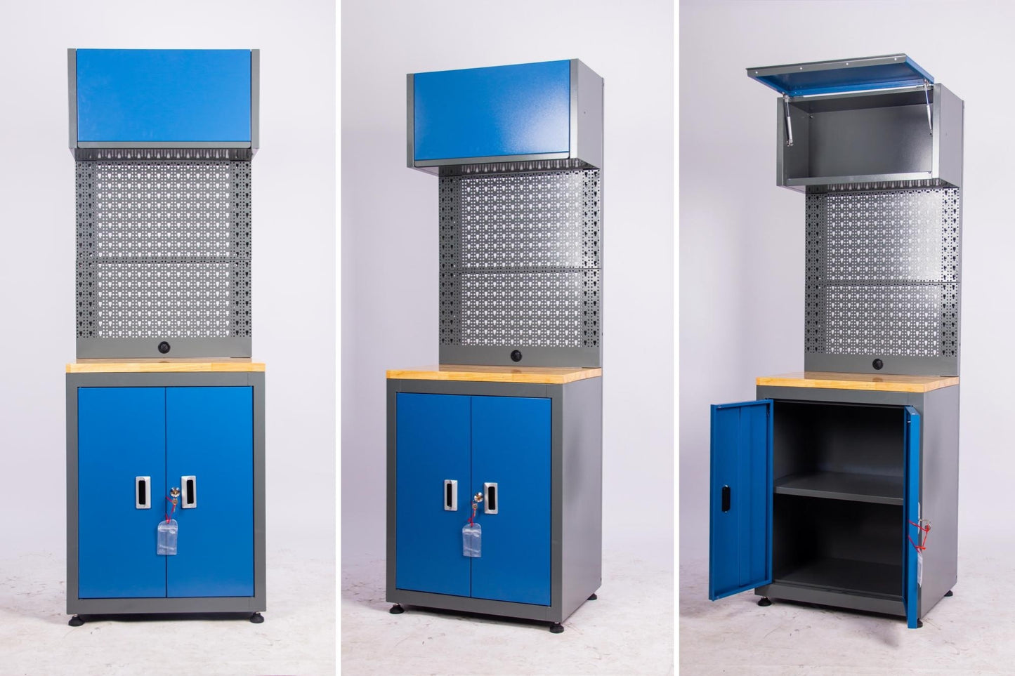 Steelman Heavy Duty Ready-to-assemble Steel Garage Storage System 108C#Color_blue