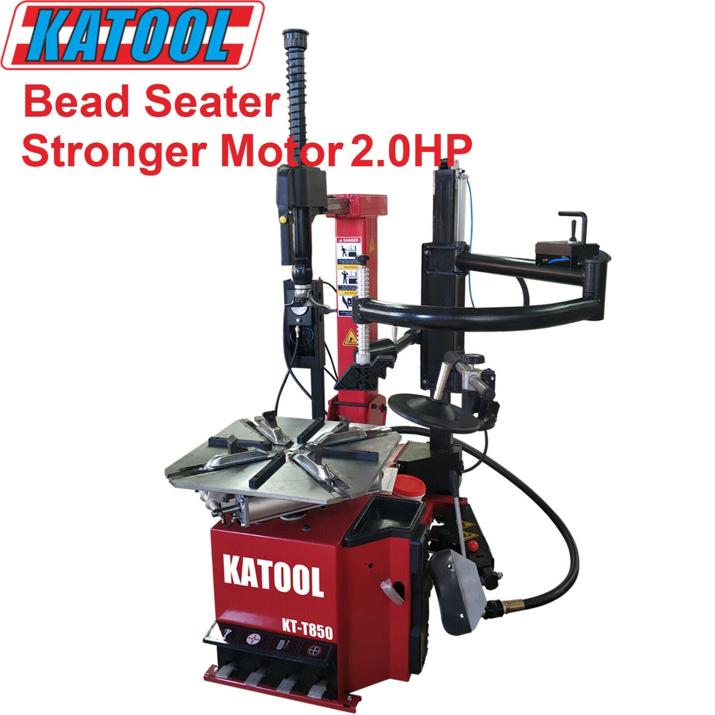 KT-T850 Tilt-Arm Wheel Clamp Tire Changer Machine