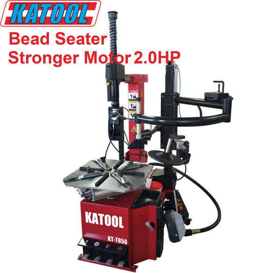 KT-T850 Tilt-Arm Wheel Clamp Tire Changer Machine