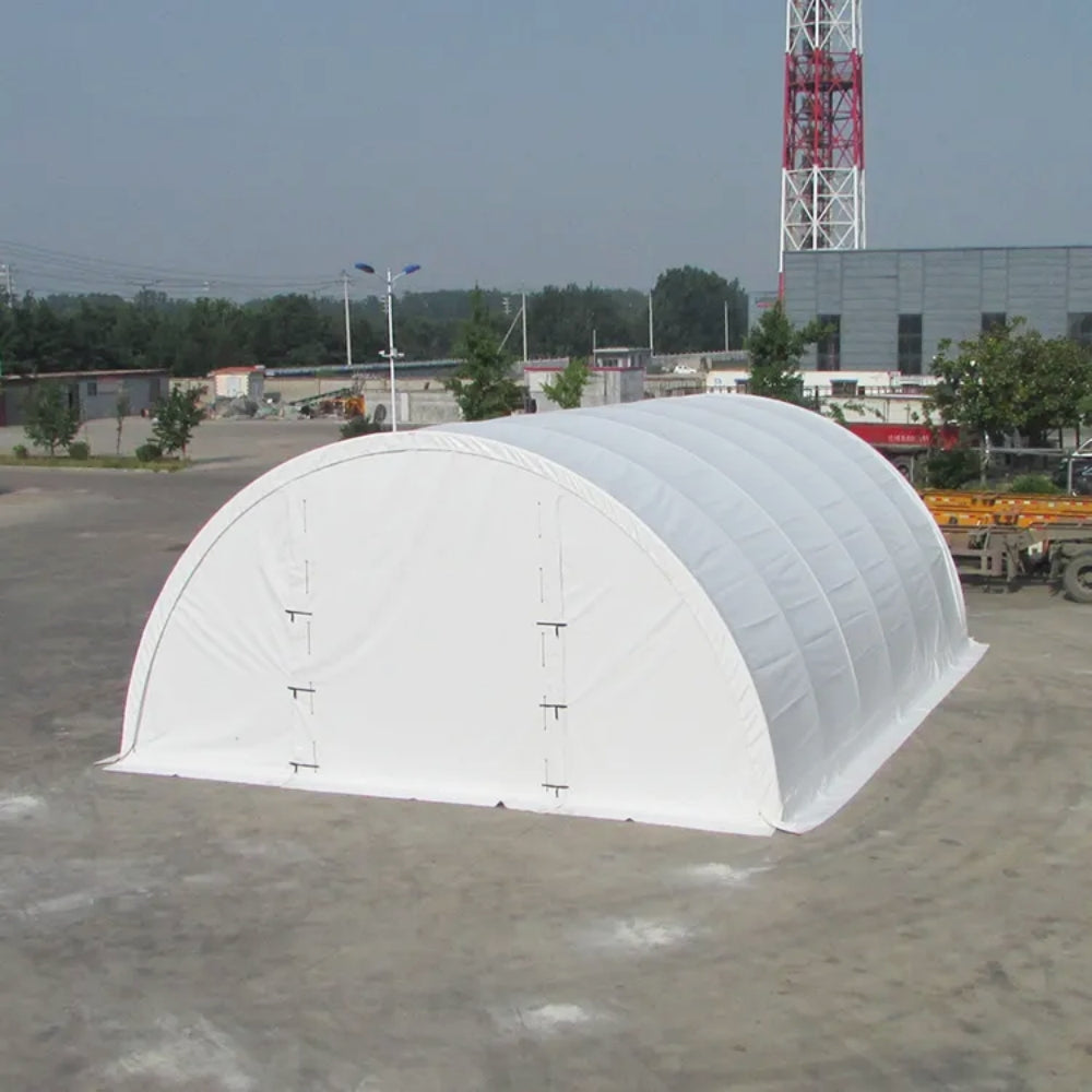 Front/Rear Panel with Roll-up Door for Storage Shelter