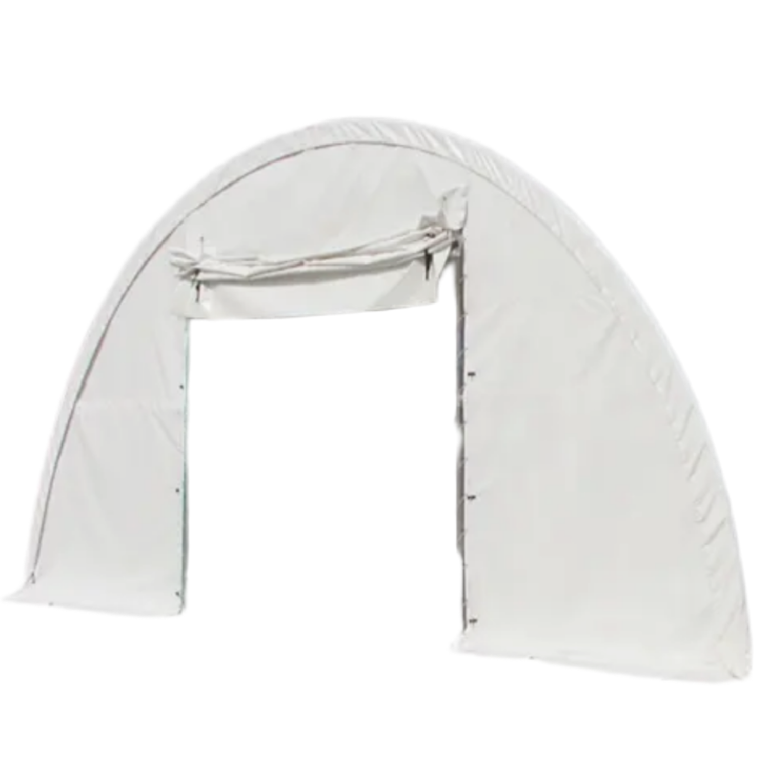 Front/Rear Panel with Roll-up Door for Storage Shelter