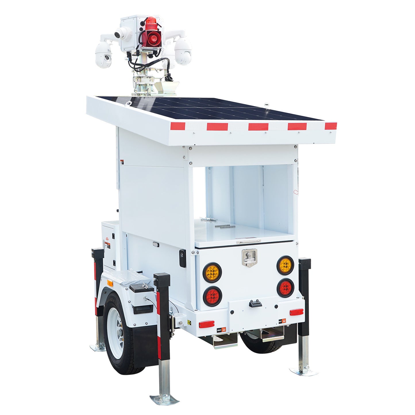 870W Solar Surveillance Trailer