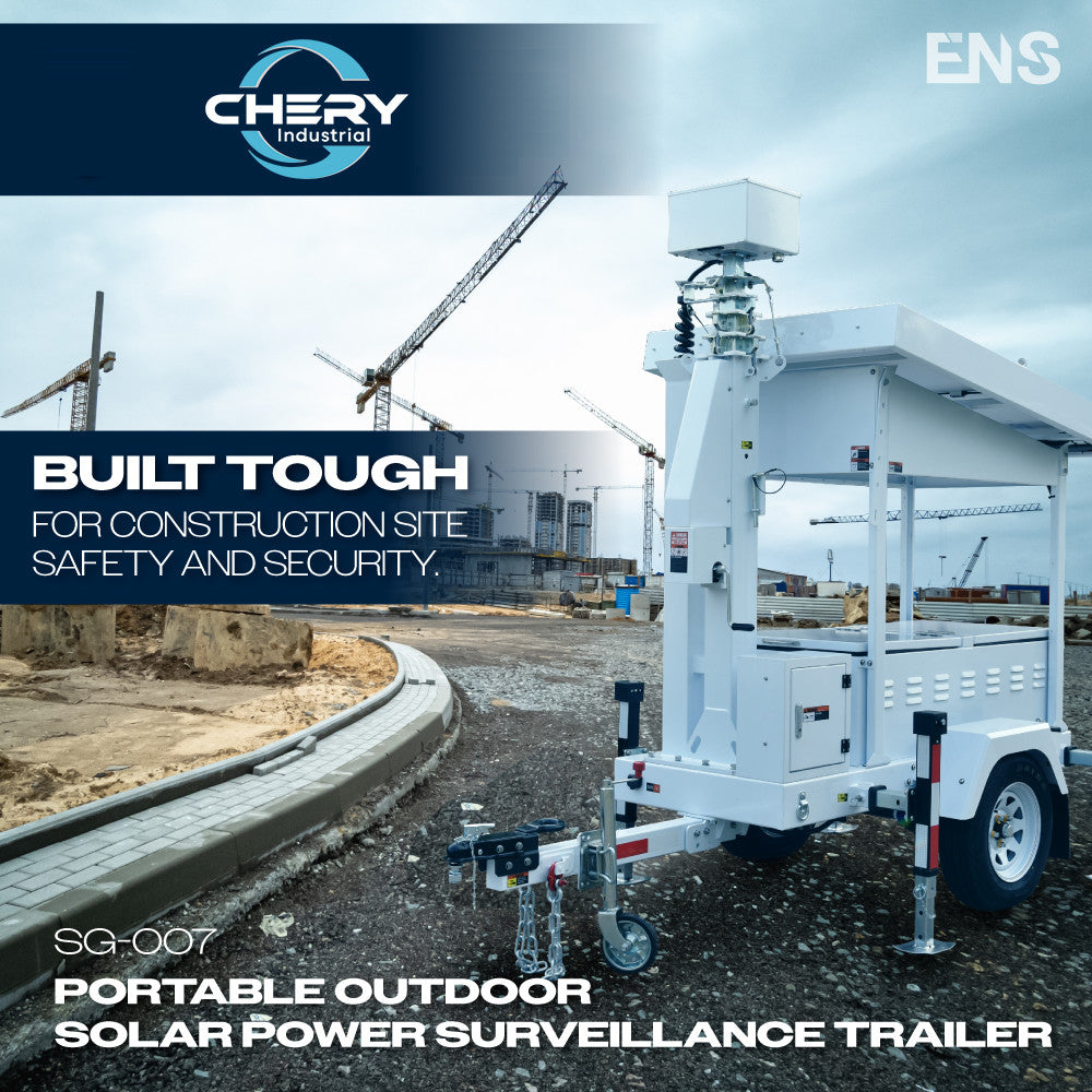 870W Solar Surveillance Trailer