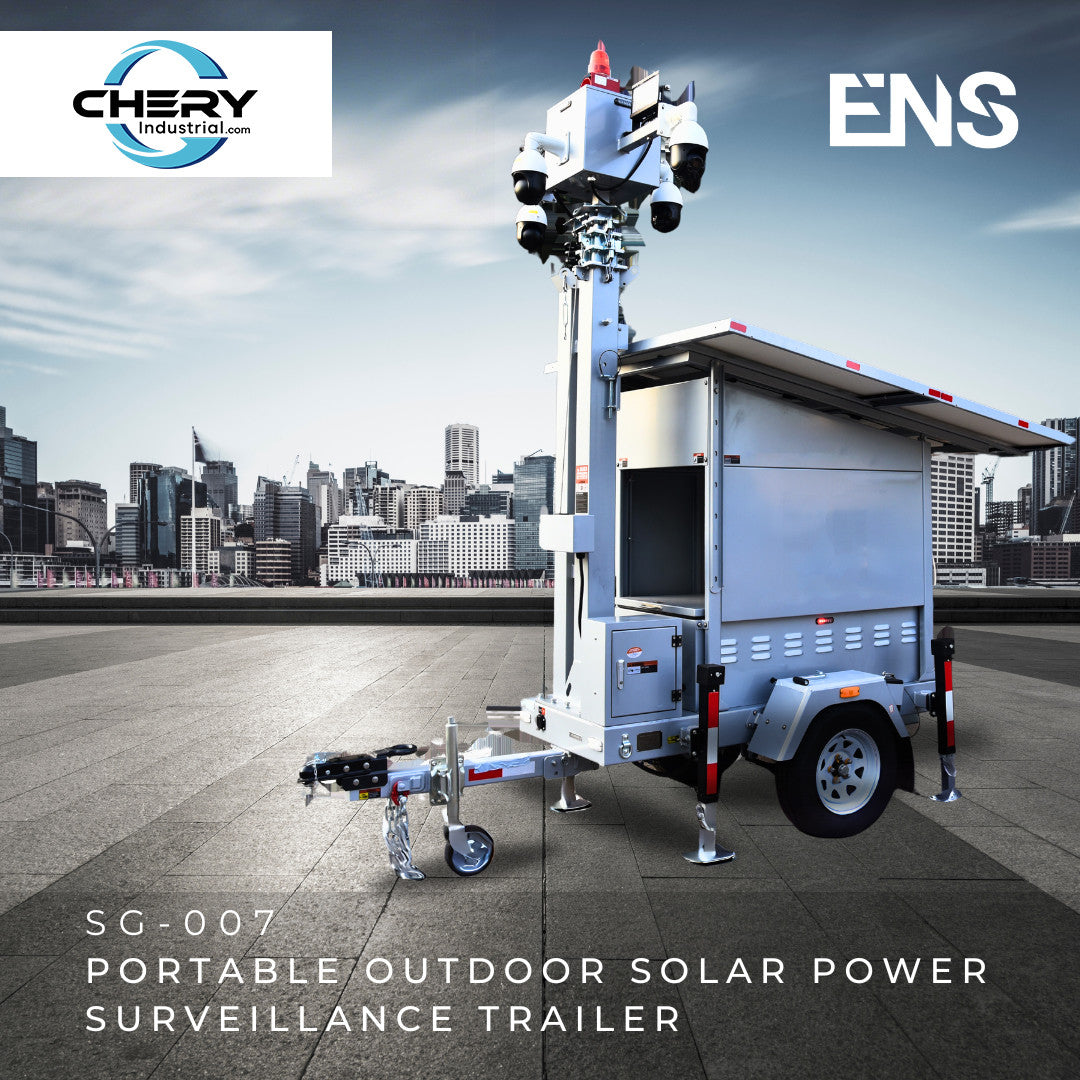 870W Solar Surveillance Trailer